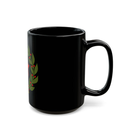 Emblem of the Federal State of Croatia - Black Coffee Mug