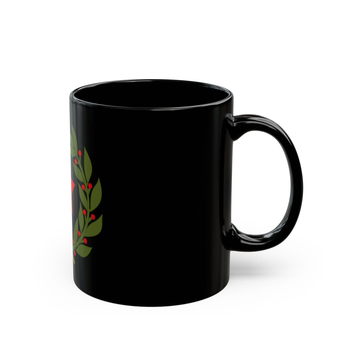 Emblem of the Federal State of Croatia - Black Coffee Mug