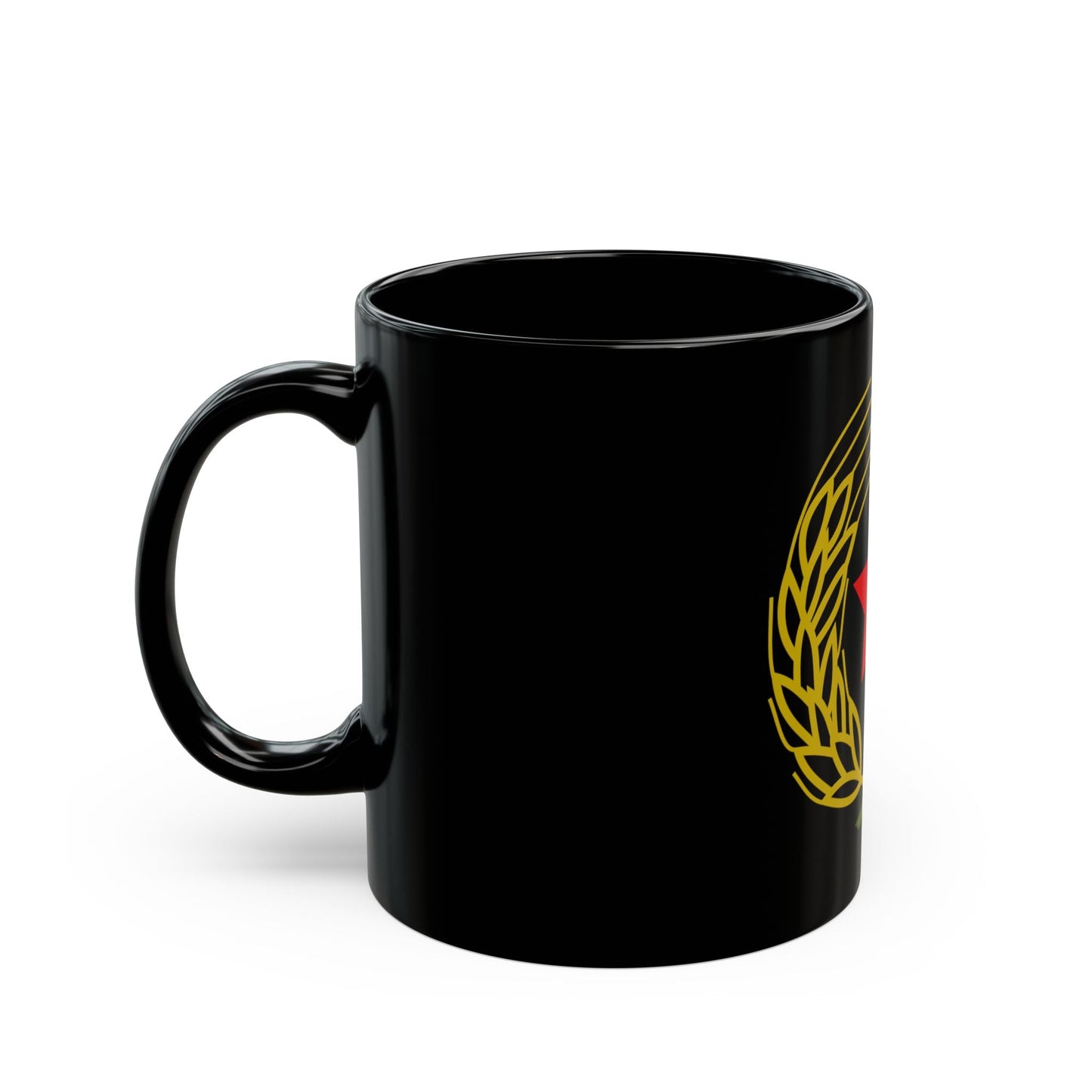 Emblem of the Federal State of Croatia - Black Coffee Mug