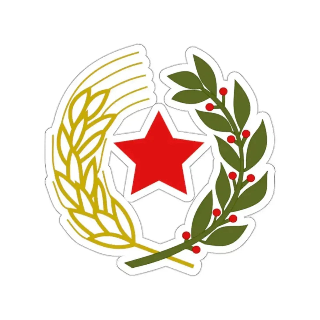 Emblem of the Federal State of Croatia STICKER Vinyl Die-Cut Decal - The Sticker Space