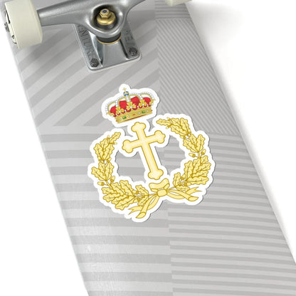 Emblem of the Military Archbishopric of Spain (Spain) (Coat of Arms) STICKER Vinyl Kiss-Cut Decal - The Sticker Space