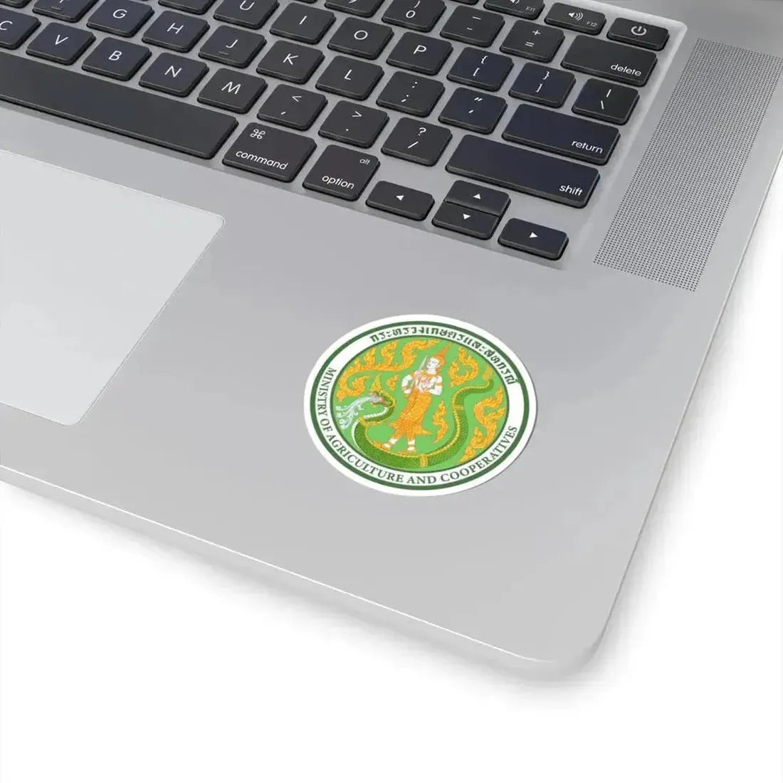Emblem of the Ministry of Agriculture and Cooperatives (Thailand) STICKER Vinyl Kiss-Cut Decal - The Sticker Space