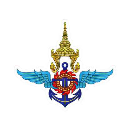 Emblem of the Ministry of Defence of Thailand (Thailand) STICKER Vinyl Kiss-Cut Decal 2 Inch White - The Sticker Space