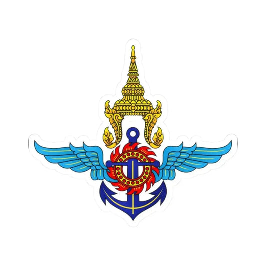 Emblem of the Ministry of Defence of Thailand (Thailand) STICKER Vinyl Kiss-Cut Decal 2 Inch White - The Sticker Space