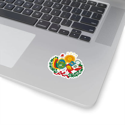 Emblem of the Peru-Bolivian Confederation (Bolivia) (Coat of Arms) STICKER Vinyl Kiss-Cut Decal - The Sticker Space
