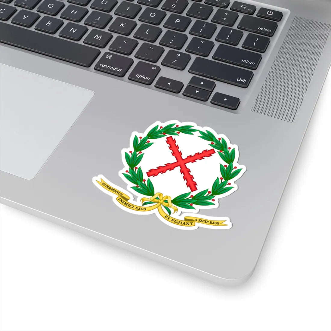 Emblem of the Regiment Farnesio (Spain) (Coat of Arms) STICKER Vinyl Kiss-Cut Decal - The Sticker Space
