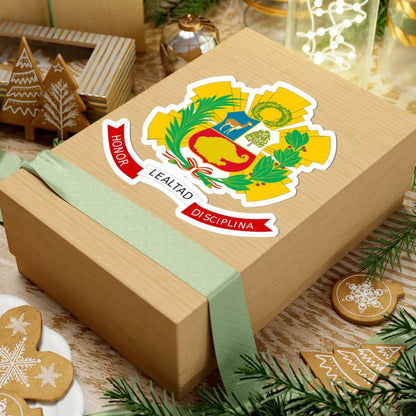 Emblem of the Republican Guard of Peru (Peru) (Coat of Arms) STICKER Vinyl Kiss-Cut Decal - The Sticker Space