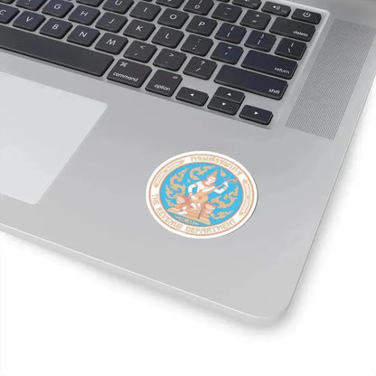 Emblem of the Revenue Department of Thailand (Thailand) STICKER Vinyl Kiss-Cut Decal - The Sticker Space