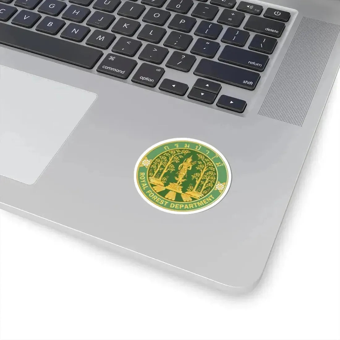 Emblem of the Royal Forest Department Thailand 2023 (Thailand) STICKER Vinyl Kiss-Cut Decal - The Sticker Space