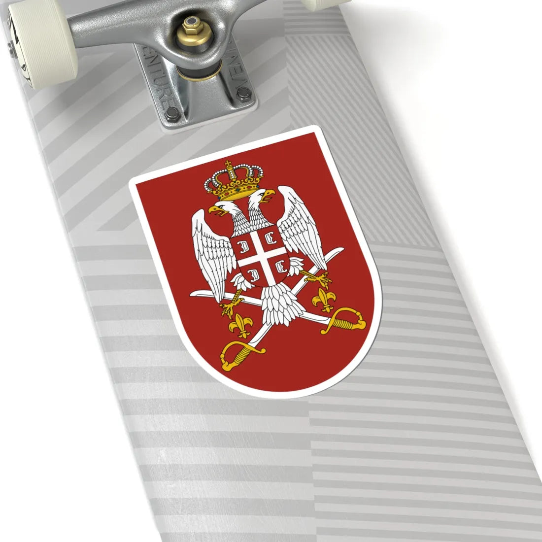 Emblem of the Serbian Armed Forces (Serbia) (Coat of Arms) STICKER Vinyl Kiss-Cut Decal - The Sticker Space