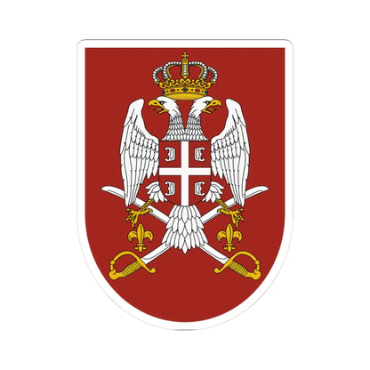 Emblem of the Serbian Armed Forces (Serbia) (Coat of Arms) STICKER Vinyl Kiss-Cut Decal - The Sticker Space