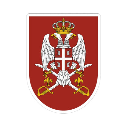 Emblem of the Serbian Armed Forces (Serbia) (Coat of Arms) STICKER Vinyl Kiss-Cut Decal - The Sticker Space