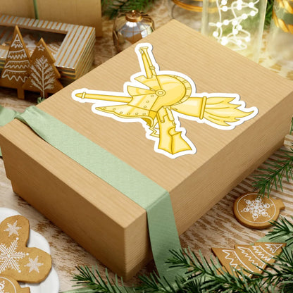 Emblem of the Spanish Army Logistics Units (Spain) (Coat of Arms) STICKER Vinyl Kiss-Cut Decal - The Sticker Space