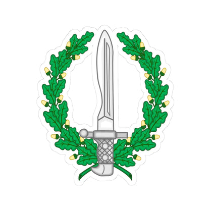 Emblem of the Spanish Army Special Operations Forces (Spain) (Coat of Arms) STICKER Vinyl Kiss-Cut Decal 3 Inch White - The Sticker Space