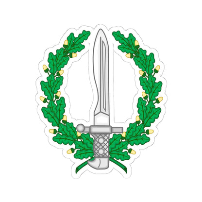 Emblem of the Spanish Army Special Operations Forces (Spain) (Coat of Arms) STICKER Vinyl Kiss-Cut Decal 6 Inch White - The Sticker Space