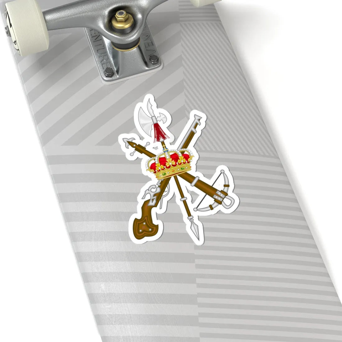 Emblem of the Spanish Legion (Spain) (Coat of Arms) STICKER Vinyl Kiss-Cut Decal - The Sticker Space