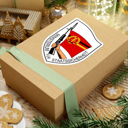 Emblem of the Stasi (Coat of Arms) STICKER Vinyl Kiss-Cut Decal - The Sticker Space