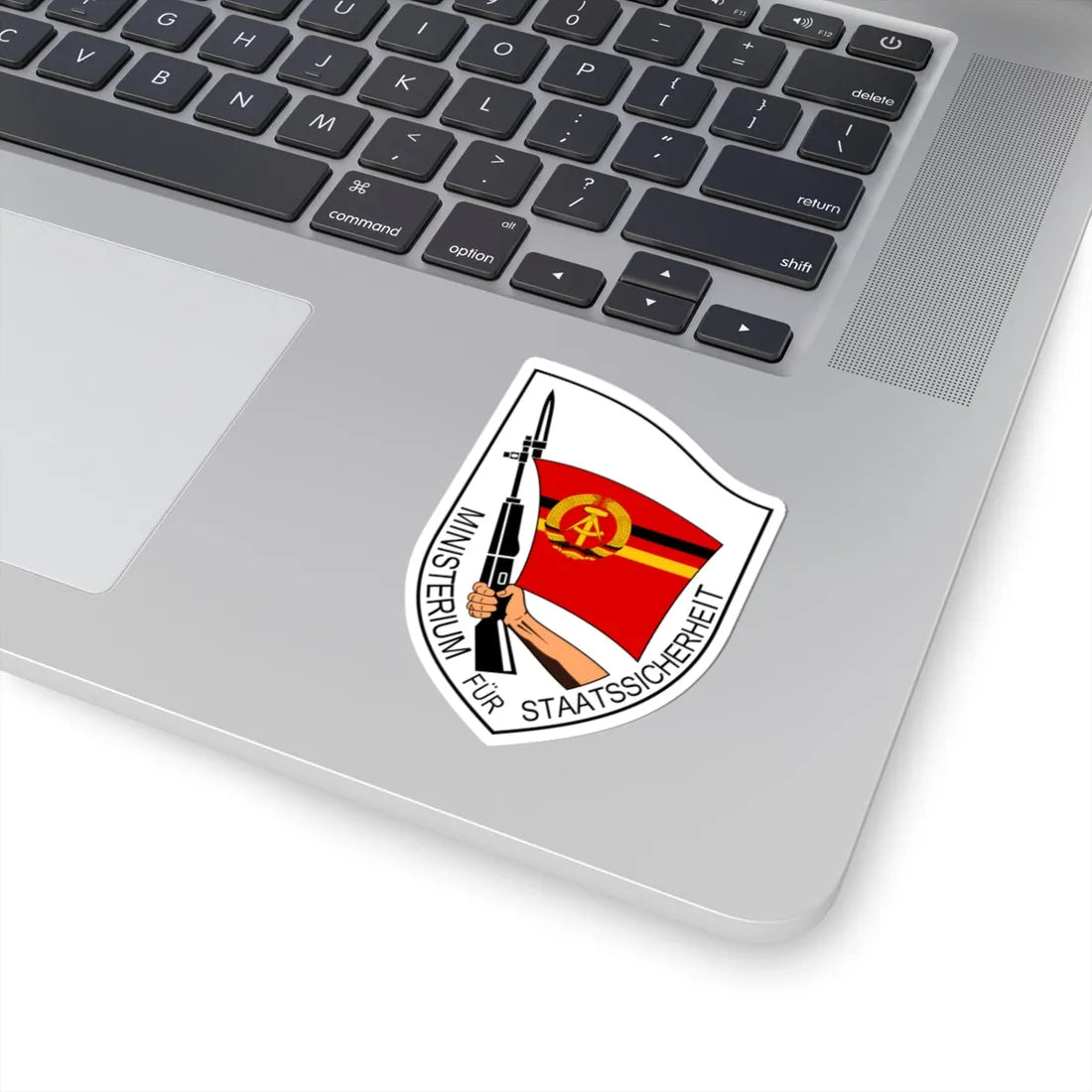 Emblem of the Stasi (Coat of Arms) STICKER Vinyl Kiss-Cut Decal - The Sticker Space