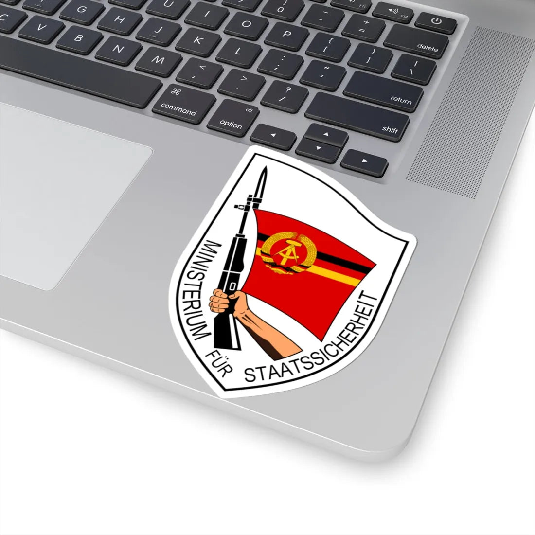 Emblem of the Stasi (Coat of Arms) STICKER Vinyl Kiss-Cut Decal - The Sticker Space