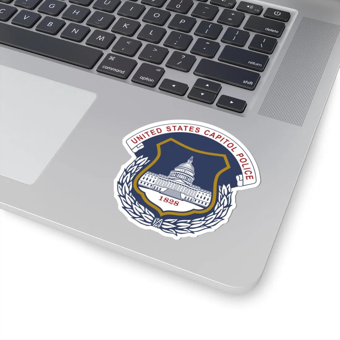 Emblem of the United States Capitol Police (United States) (Coat of Arms) STICKER Vinyl Kiss-Cut Decal - The Sticker Space