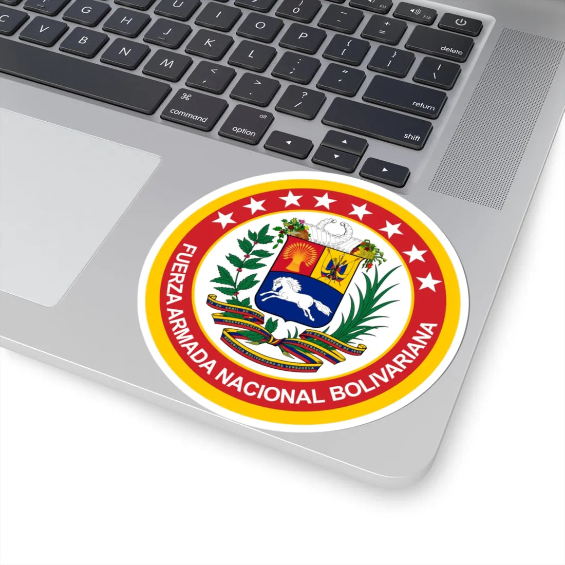 Emblem of the Venezuelan Armed Forces (Venezuela) (Coat of Arms) STICKER Vinyl Kiss-Cut Decal - The Sticker Space
