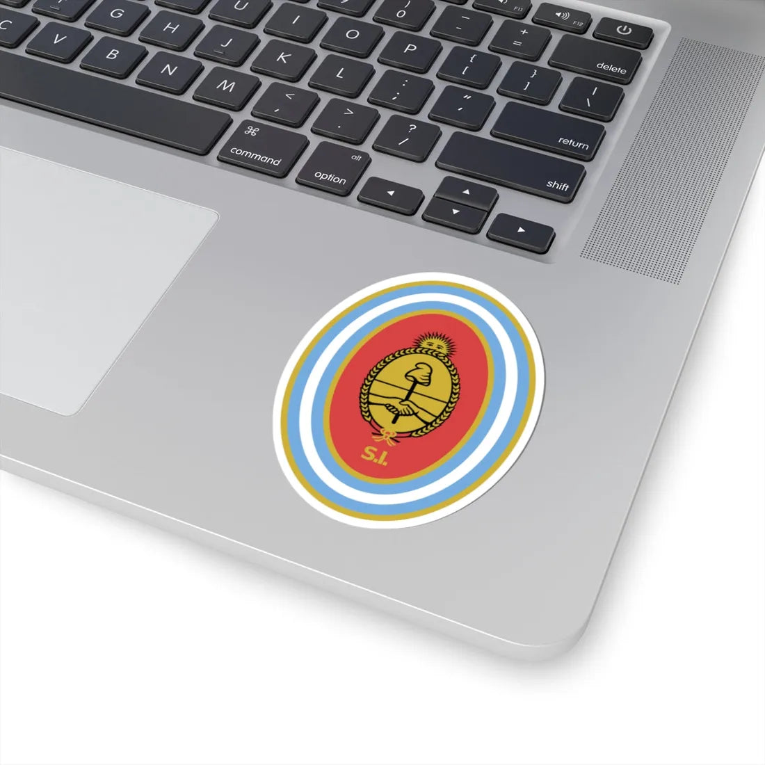 Emblema de la Secretaría de Inteligencia (Argentina) (Coat of Arms) STICKER Vinyl Kiss-Cut Decal - The Sticker Space
