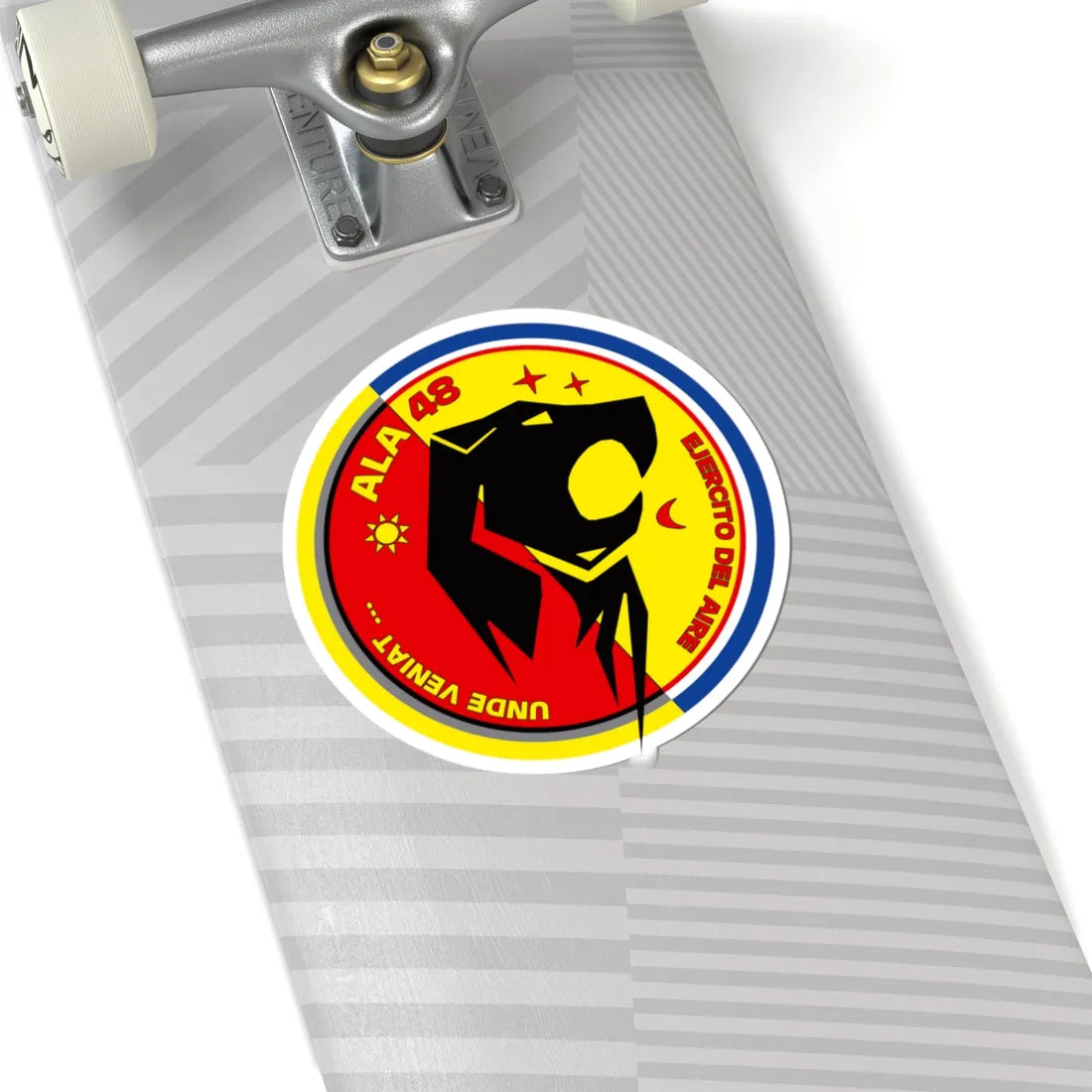 Emblema del Ala 48 del Ejército del Aire español (Spain) (Coat of Arms) STICKER Vinyl Kiss-Cut Decal - The Sticker Space