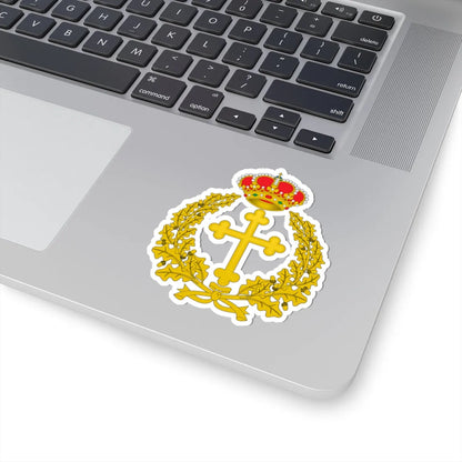 Emblema del Arzobispado Castrense (Spain) (Coat of Arms) STICKER Vinyl Kiss-Cut Decal - The Sticker Space