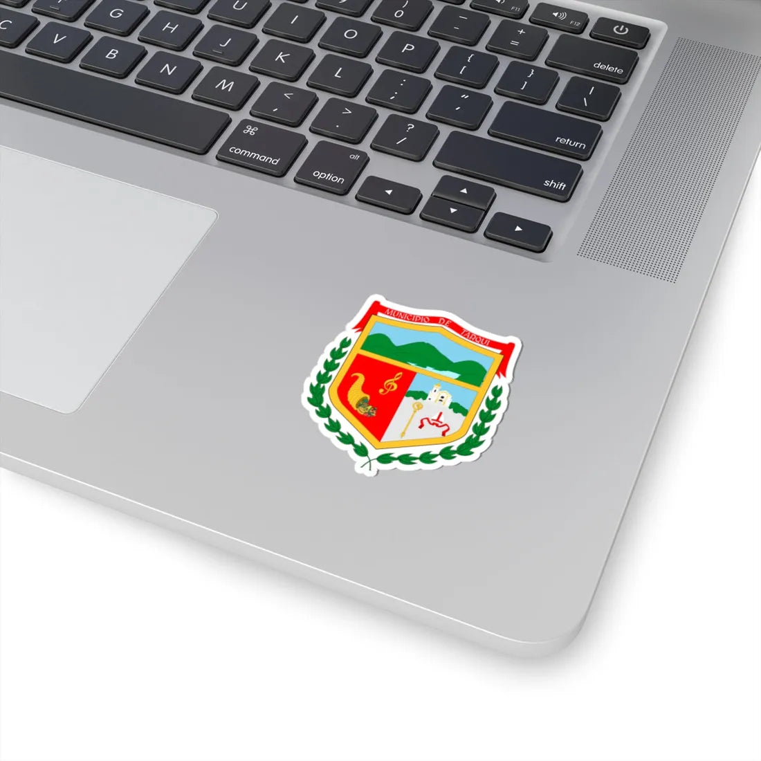 Emblema Escudo de Tarqui Huila (Colombia) (Coat of Arms) STICKER Vinyl Kiss-Cut Decal - The Sticker Space