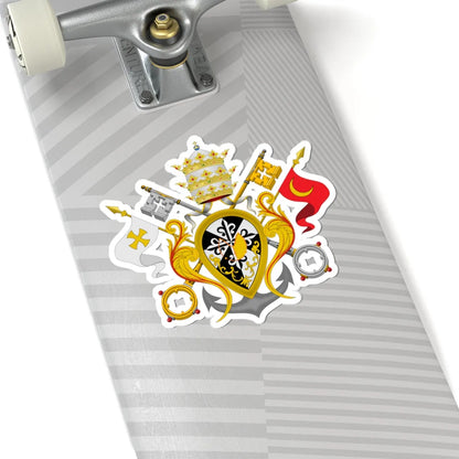 Emblema Tres caídas y Rosario (Spain) (Coat of Arms) STICKER Vinyl Kiss-Cut Decal - The Sticker Space