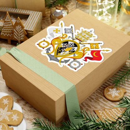 Emblema Tres caídas y Rosario (Spain) (Coat of Arms) STICKER Vinyl Kiss-Cut Decal - The Sticker Space