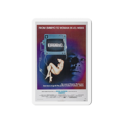 EMBRYO 1976 Movie Poster - Die-Cut Magnet-6 × 6"-The Sticker Space