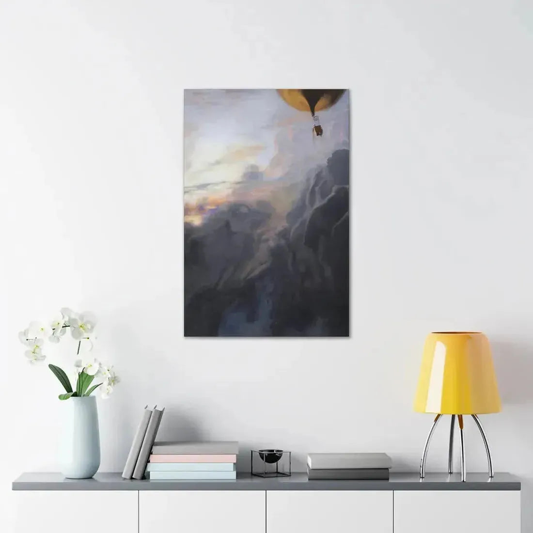 Emile Friant (1863-1932) Voyage a L'infini 1899 - Canvas Wall Art - The Sticker Space