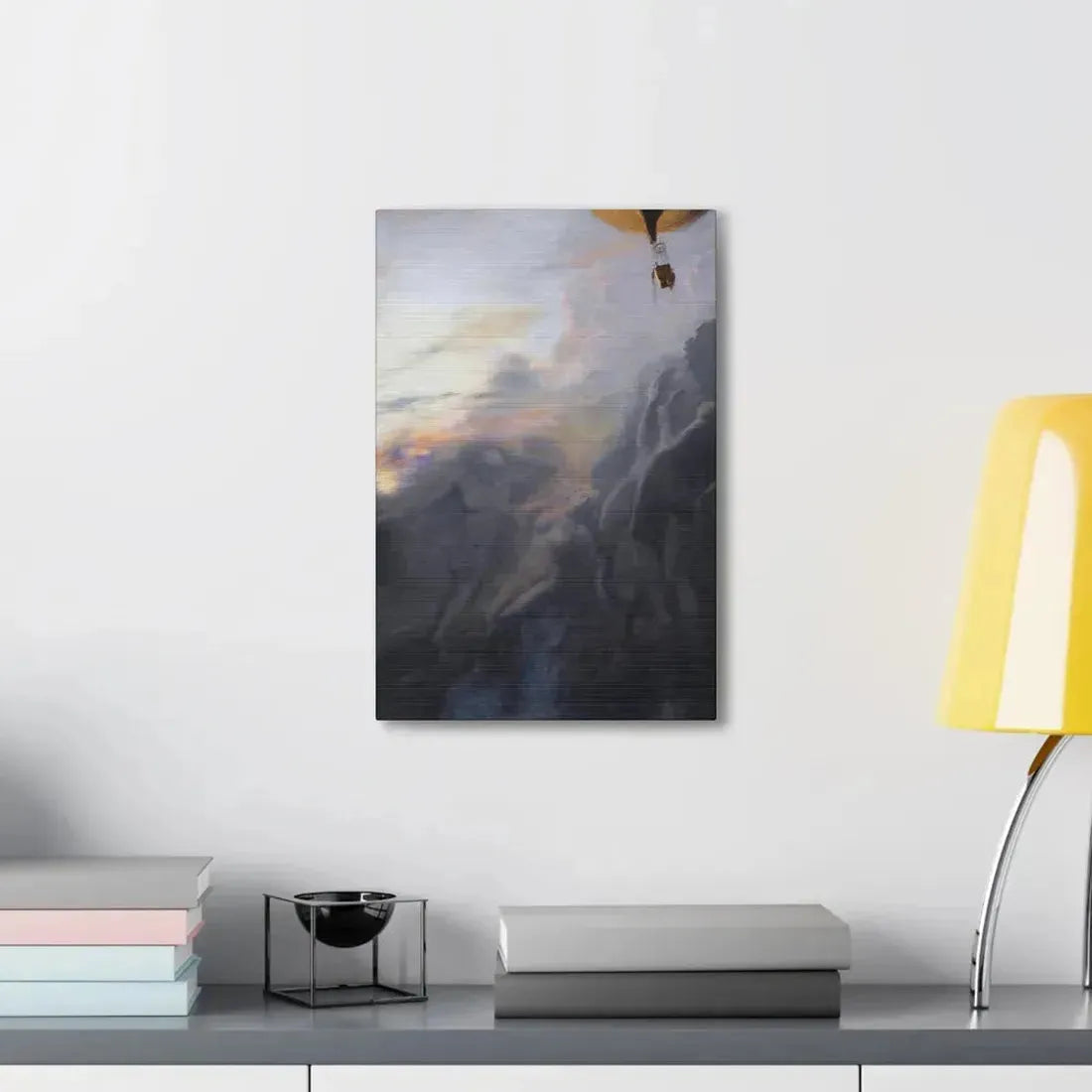 Emile Friant (1863-1932) Voyage a L'infini 1899 - Canvas Wall Art - The Sticker Space