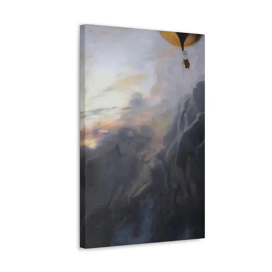 Emile Friant (1863-1932) Voyage a L'infini 1899 - Canvas Wall Art - The Sticker Space