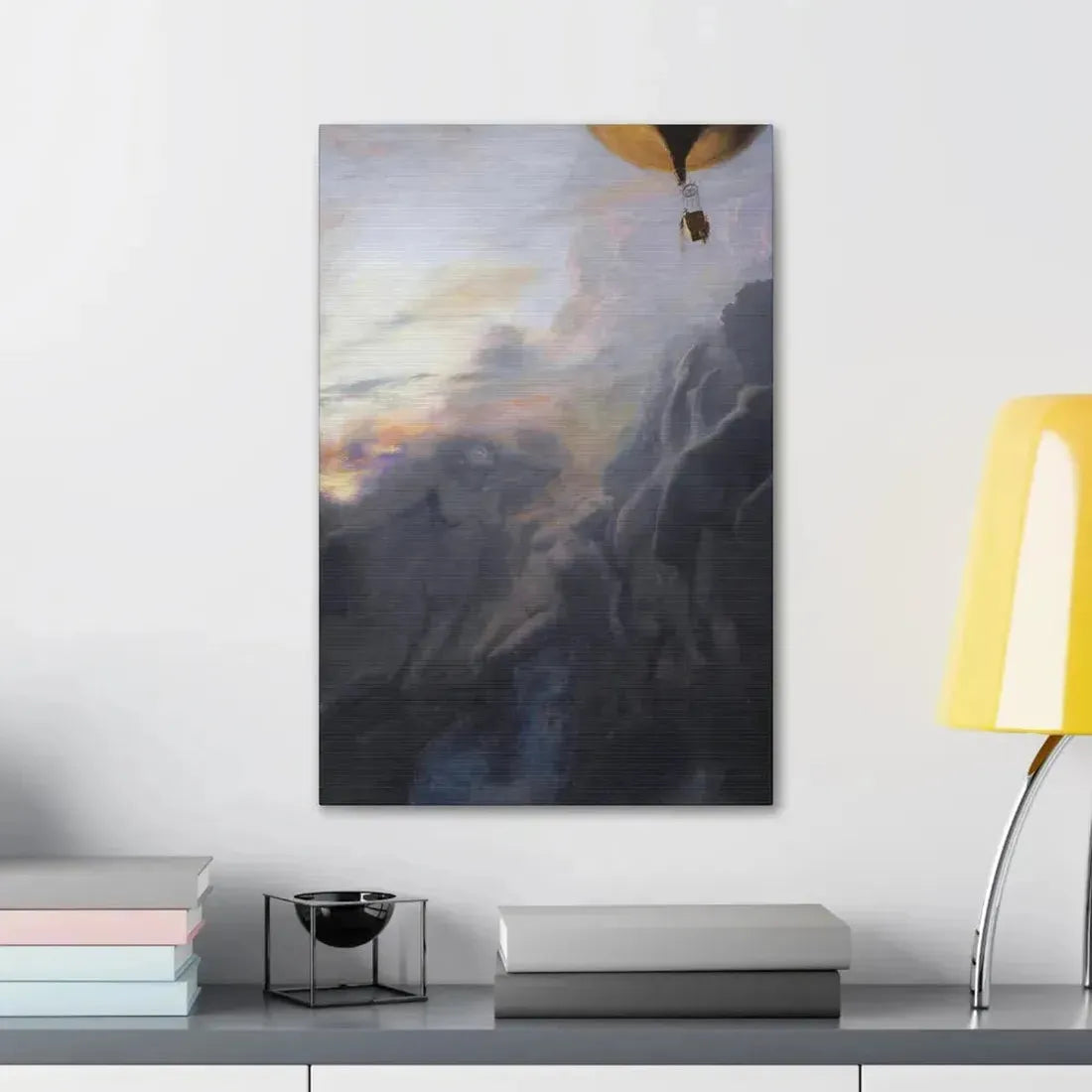 Emile Friant (1863-1932) Voyage a L'infini 1899 - Canvas Wall Art - The Sticker Space