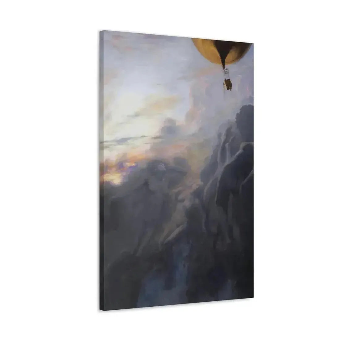 Emile Friant (1863-1932) Voyage a L'infini 1899 - Canvas Wall Art - The Sticker Space