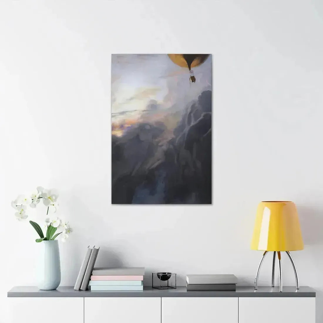 Emile Friant (1863-1932) Voyage a L'infini 1899 - Canvas Wall Art - The Sticker Space