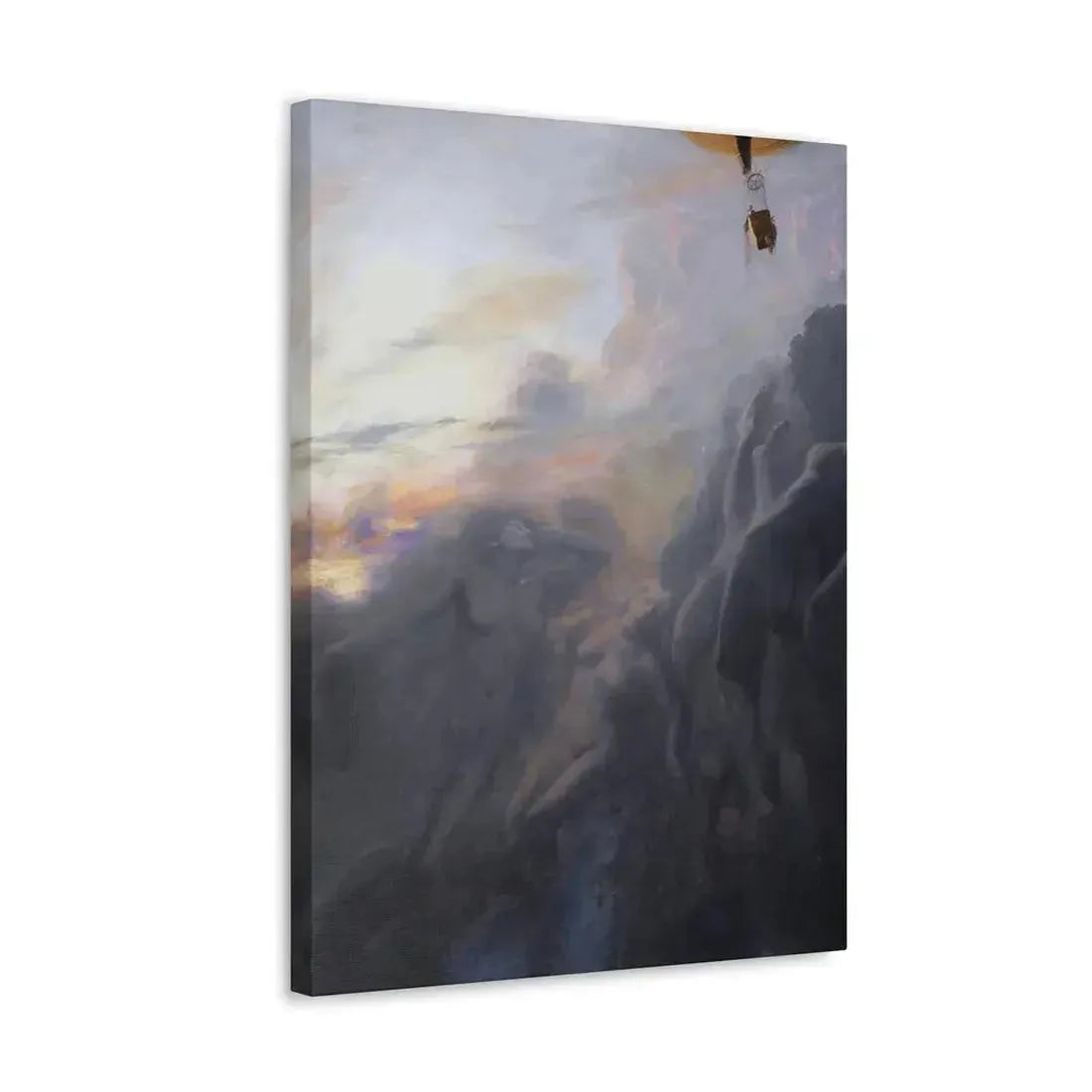 Emile Friant (1863-1932) Voyage a L'infini 1899 - Canvas Wall Art - The Sticker Space