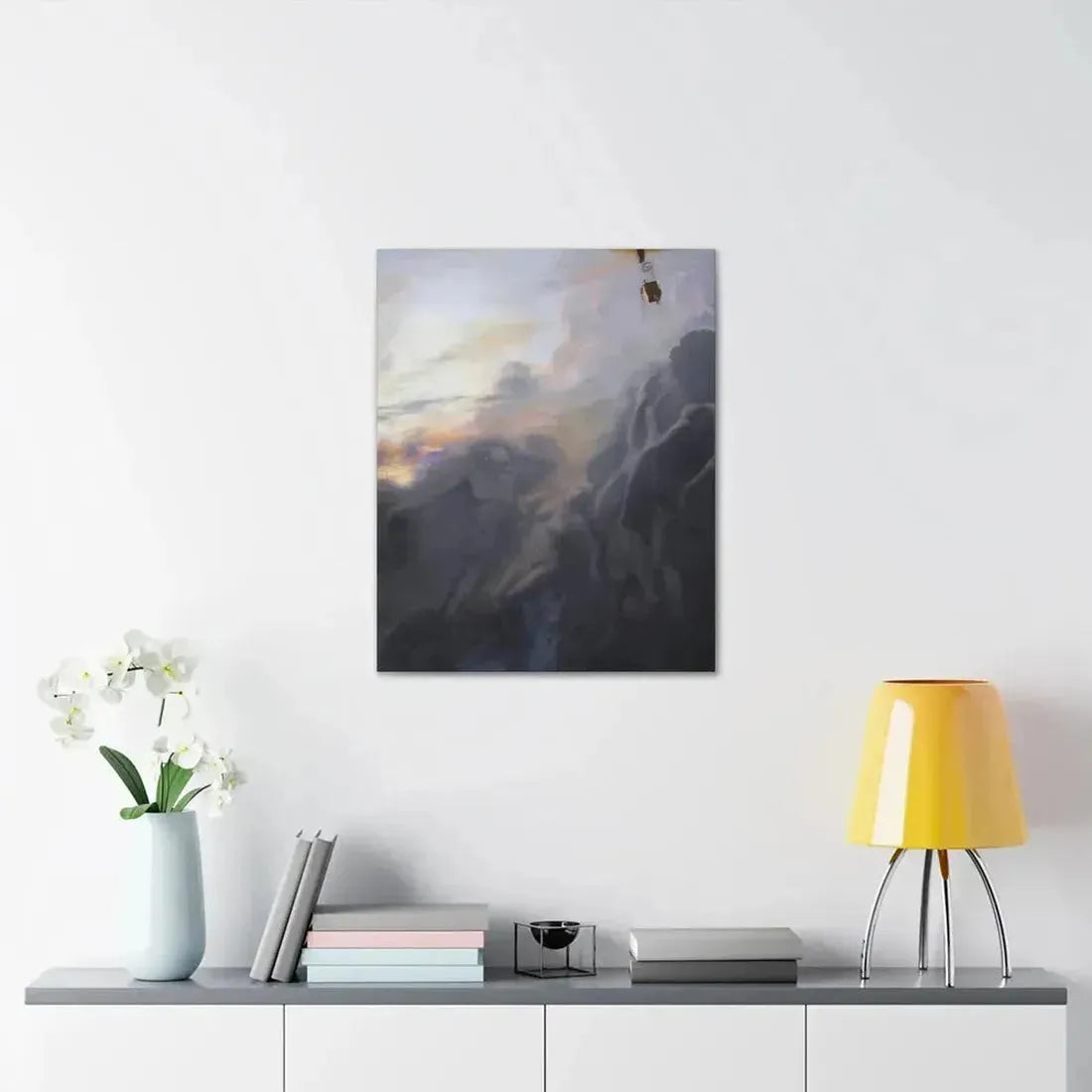 Emile Friant (1863-1932) Voyage a L'infini 1899 - Canvas Wall Art - The Sticker Space