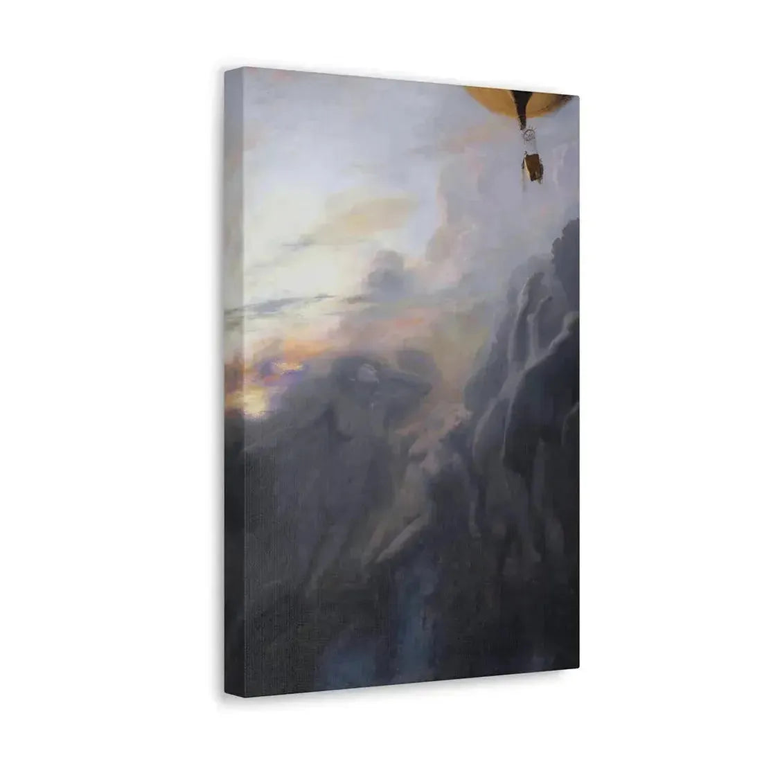 Emile Friant (1863-1932) Voyage a L'infini 1899 - Canvas Wall Art - The Sticker Space