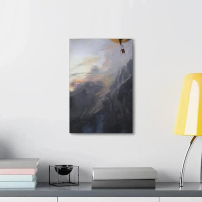 Emile Friant (1863-1932) Voyage a L'infini 1899 - Canvas Wall Art - The Sticker Space