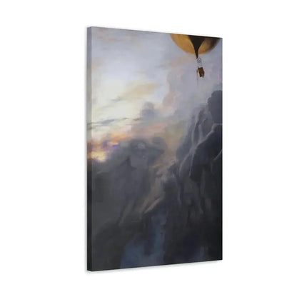 Emile Friant (1863-1932) Voyage a L'infini 1899 - Canvas Wall Art - The Sticker Space