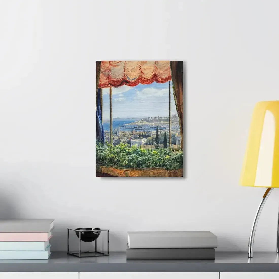 Emile Samoilovich Villiers de l'Isle Adam (1843-1889) View of Constantinople - Canvas Wall Art - The Sticker Space