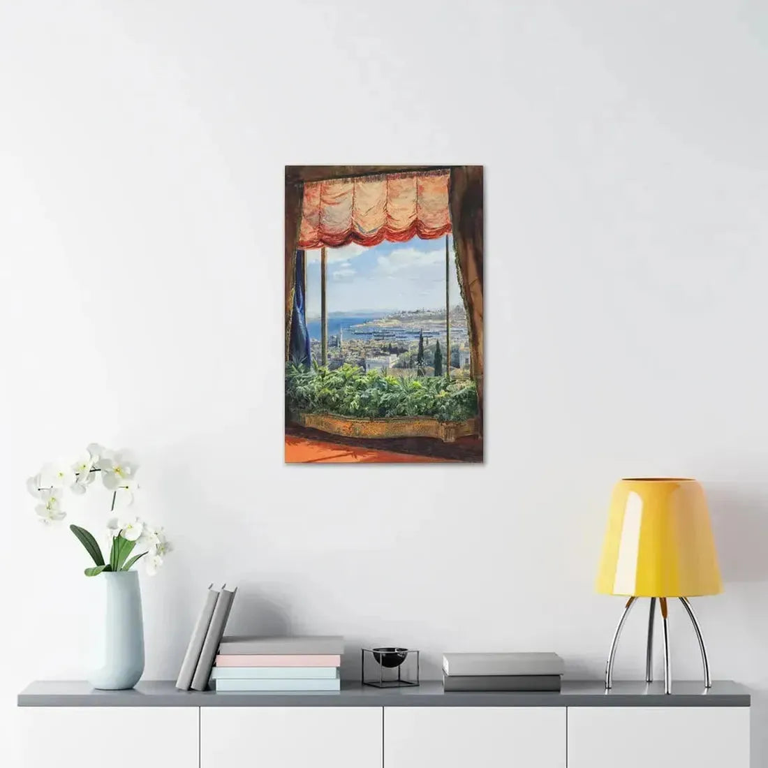 Emile Samoilovich Villiers de l'Isle Adam (1843-1889) View of Constantinople - Canvas Wall Art - The Sticker Space