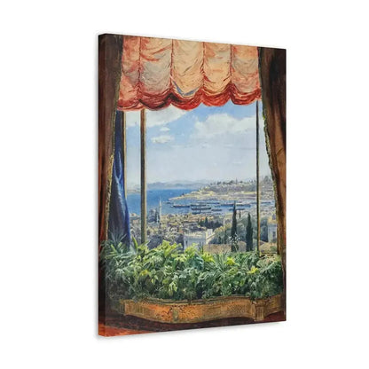Emile Samoilovich Villiers de l'Isle Adam (1843-1889) View of Constantinople - Canvas Wall Art - The Sticker Space