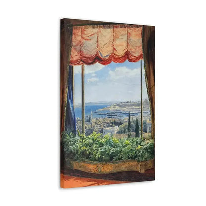 Emile Samoilovich Villiers de l'Isle Adam (1843-1889) View of Constantinople - Canvas Wall Art - The Sticker Space