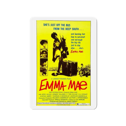 EMMA MAE (BLACK SISTER'S REVENGE) 1976 Movie Poster - Refrigerator Magnet 2 Inch - The Sticker Space