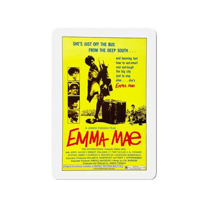 EMMA MAE (BLACK SISTER'S REVENGE) 1976 Movie Poster - Refrigerator Magnet 3 Inch - The Sticker Space