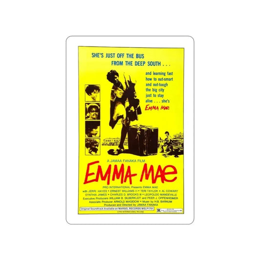 EMMA MAE (BLACK SISTER'S REVENGE) 1976 Movie Poster STICKER Vinyl Die-Cut Decal 2 Inch - The Sticker Space
